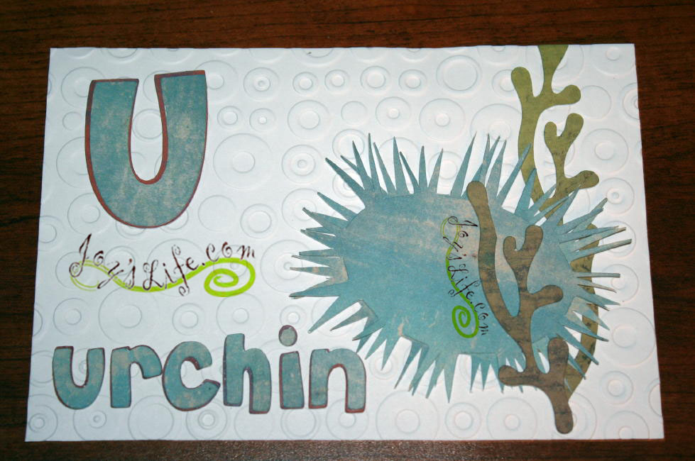 I Made this Urchin!
